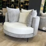 כורסא עיצובית עגולה דגם כלנית